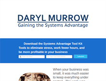 Tablet Screenshot of darylmurrow.com